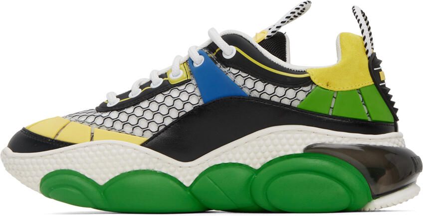 Moschino Multicolor Bubble Teddy Sneakers - Picture 3