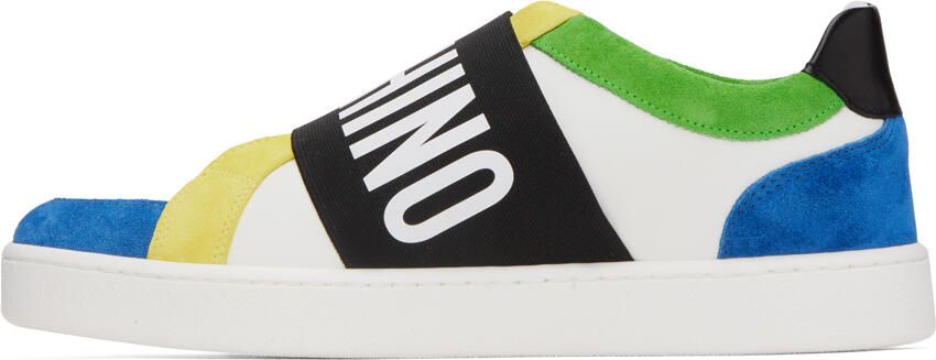 Moschino Multicolor Slip-On Sneakers - Picture 3
