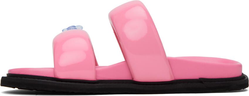 Moschino Pink Inflatable Slides - Picture 3