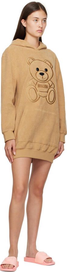 Moschino Pink Pool Slides - Picture 4