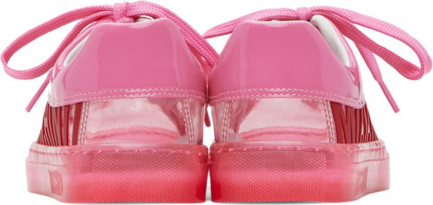 Moschino Transparent Logo Sneakers