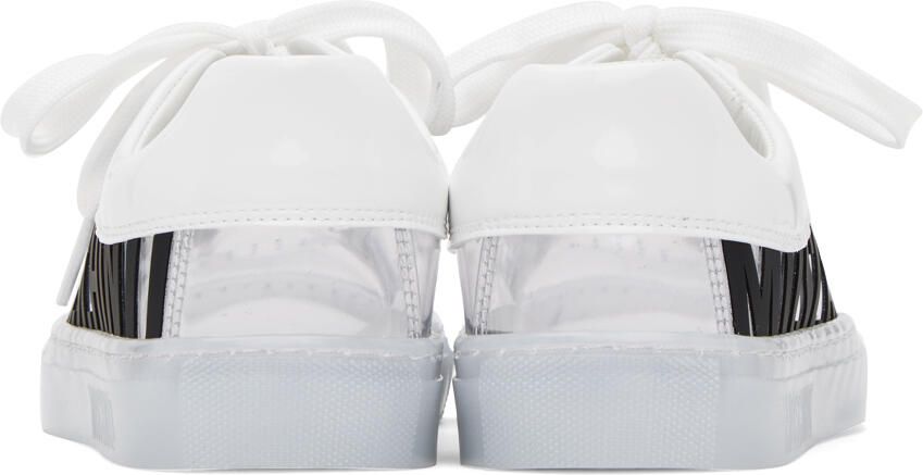 Moschino Transparent Logo Sneakers