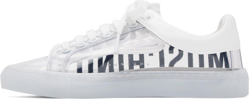 Moschino Transparent Logo Sneakers - Picture 3