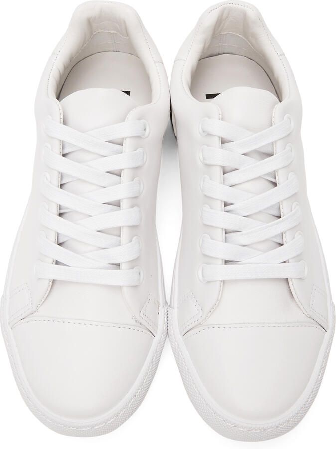 Moschino White & Black Logo Sneakers