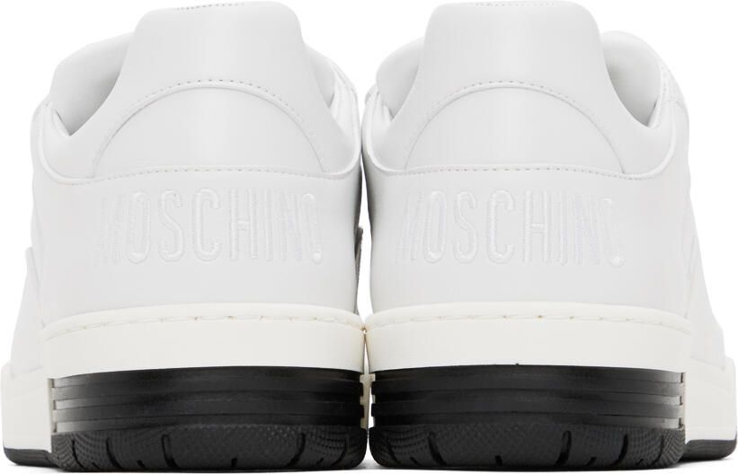 Moschino White Kevin Sneakers