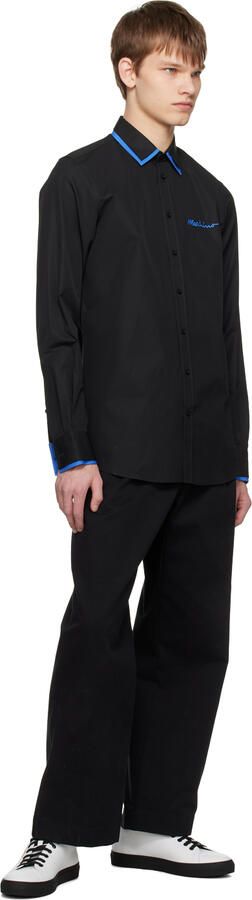 Moschino White Logo Hardware Sneakers - Picture 4