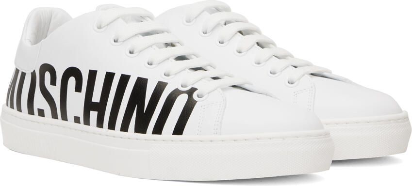 Moschino White Serena Sneakers - Picture 2