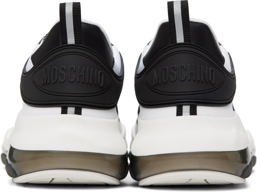 Moschino White Teddy Run Sneakers