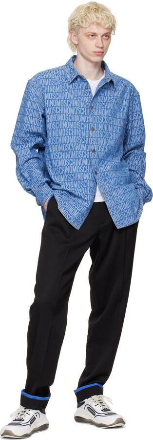 Moschino White Teddy Run Sneakers - Picture 4