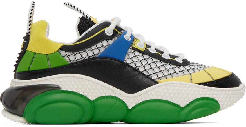 Moschino Multicolor Bubble Teddy Sneakers - Picture 2