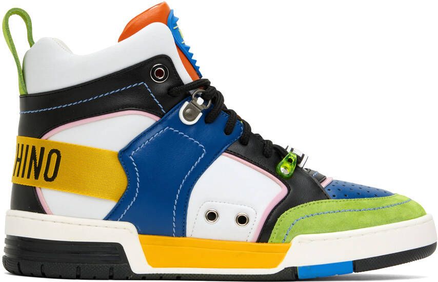 Moschino Multicolor Streetball Sneakers