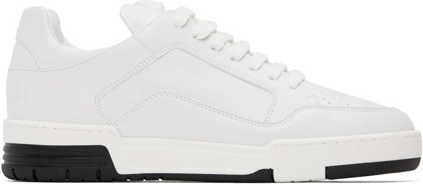 Moschino White Kevin Sneakers - Picture 5
