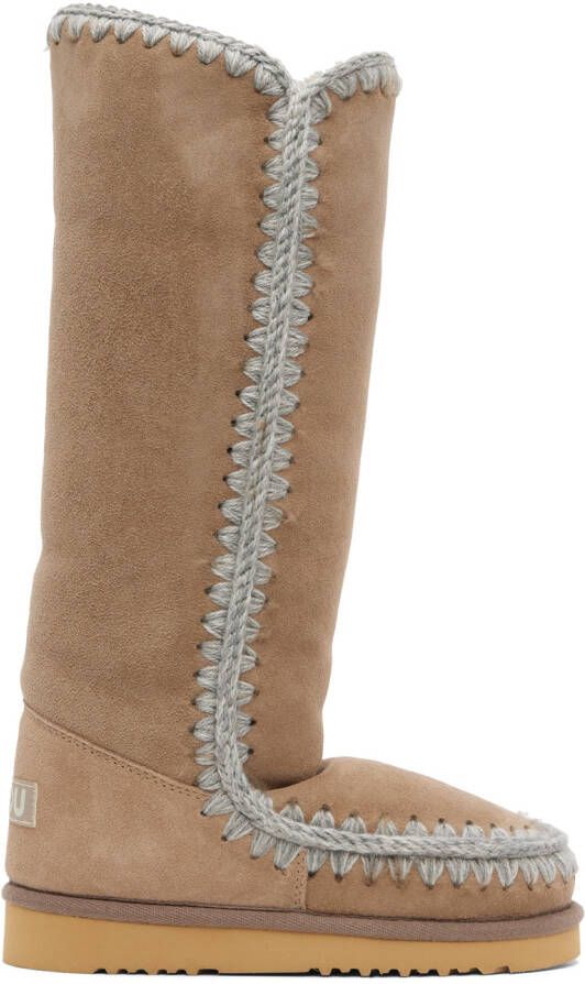 Mou Brown Suede Boots - Picture 3