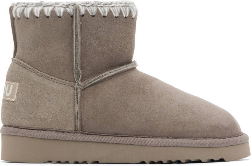 Mou Gray Classic Boots - Picture 5