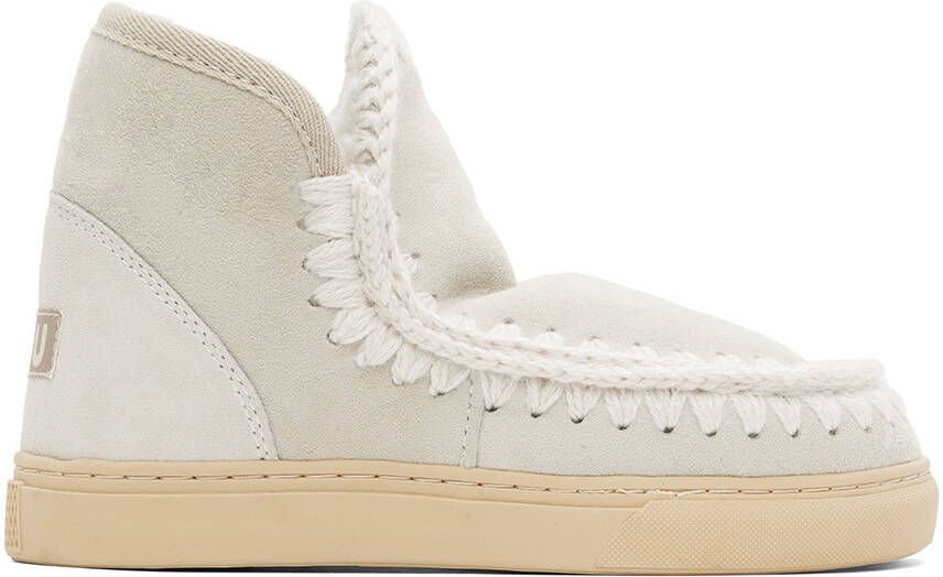 Mou Gray Suede Boots - Picture 5