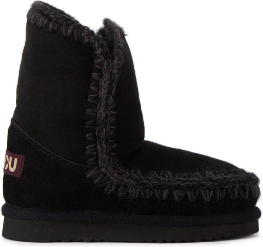 Mou Kids Black Ankle 18 Boots - Picture 4