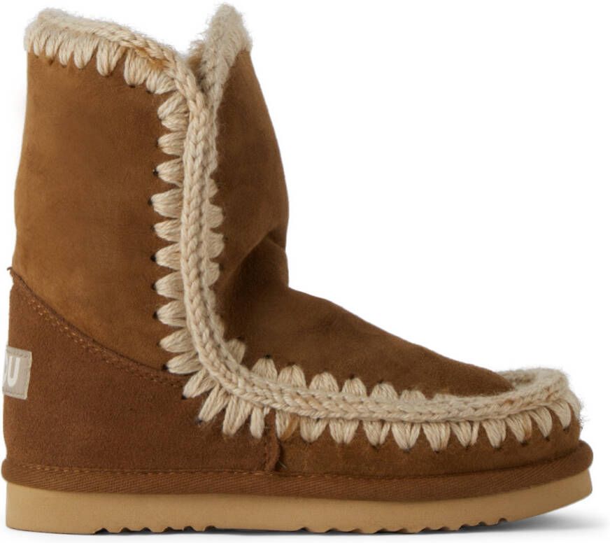 Mou Kids Tan Ankle 18 Boots