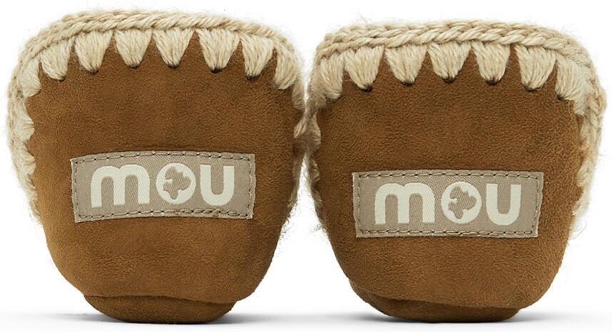 Mou Baby Tan Suede Pre-Walkers - Picture 4