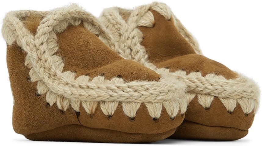 Mou Baby Tan Suede Pre-Walkers - Picture 3