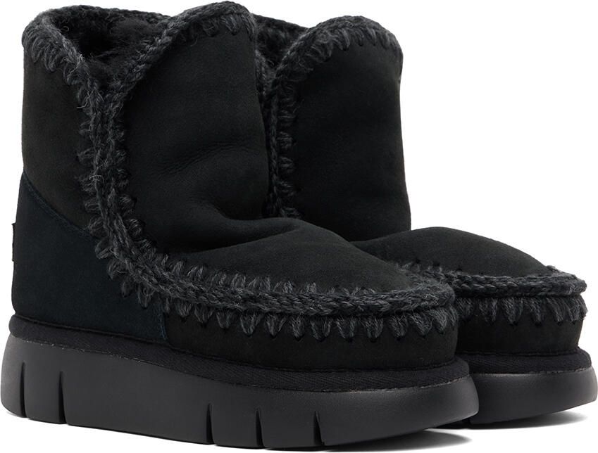 Mou Black 18 Bounce Ankle Boots - Picture 6