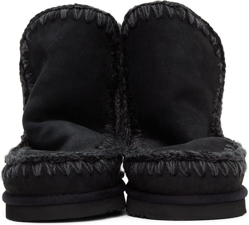 Mou Black Suede Ankle 18 Boots - Picture 2