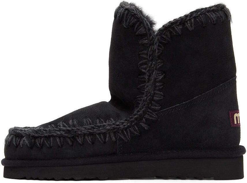 Mou Black Suede Ankle 18 Boots - Picture 4