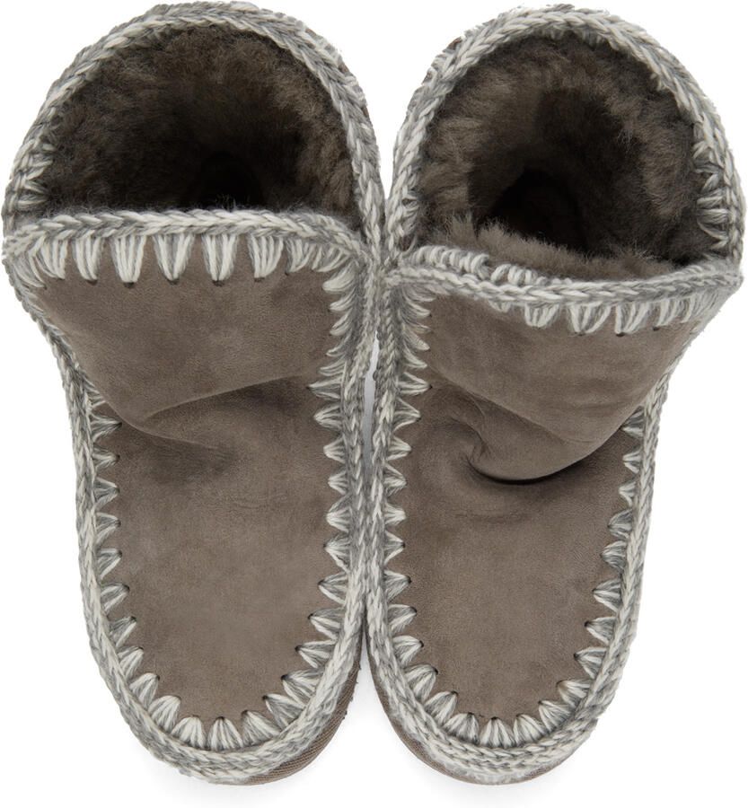 Mou Grey 18 Ankle Boots