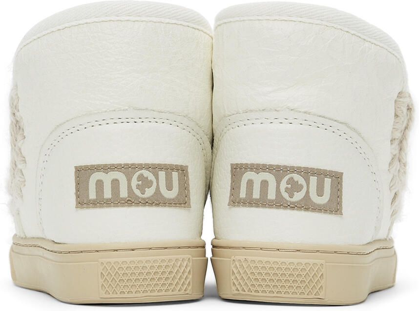 Mou Kids Off-White Sneaker Boots