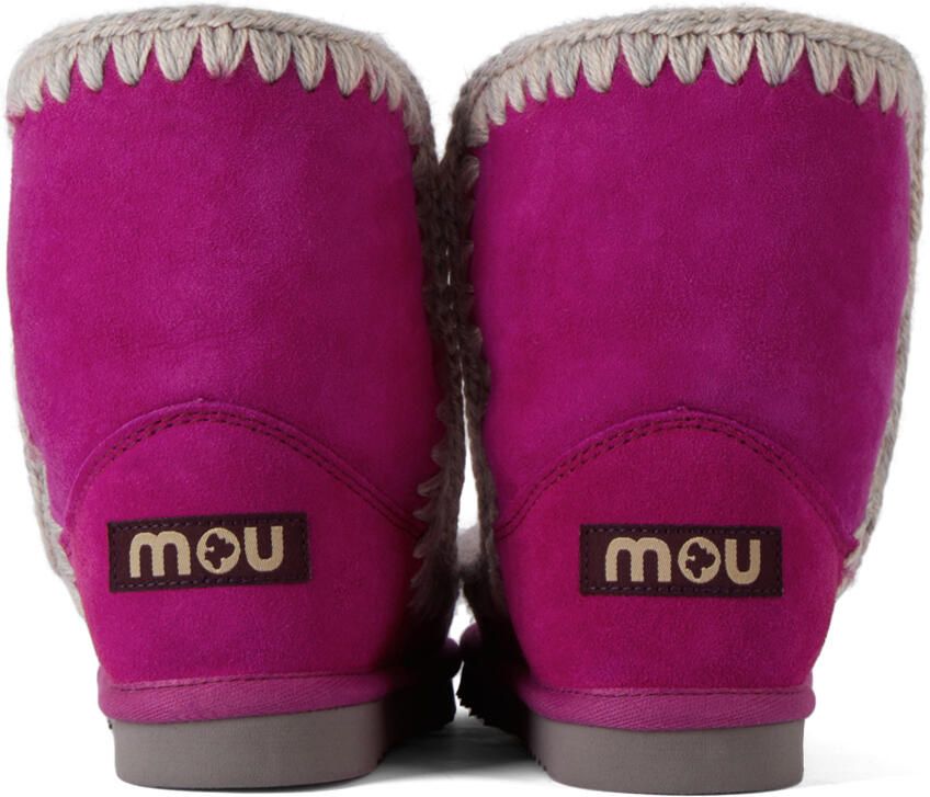 Mou Kids Purple Ankle 18 Boots - Picture 3
