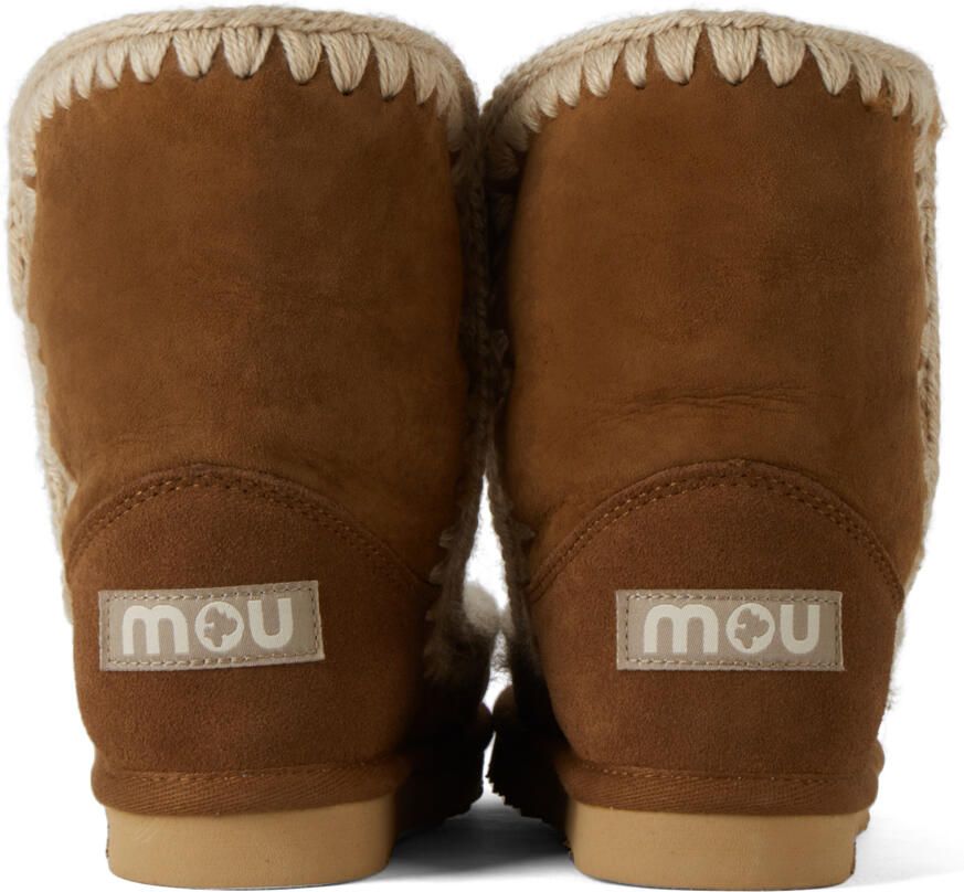 Mou Kids Tan Ankle 18 Boots - Picture 4