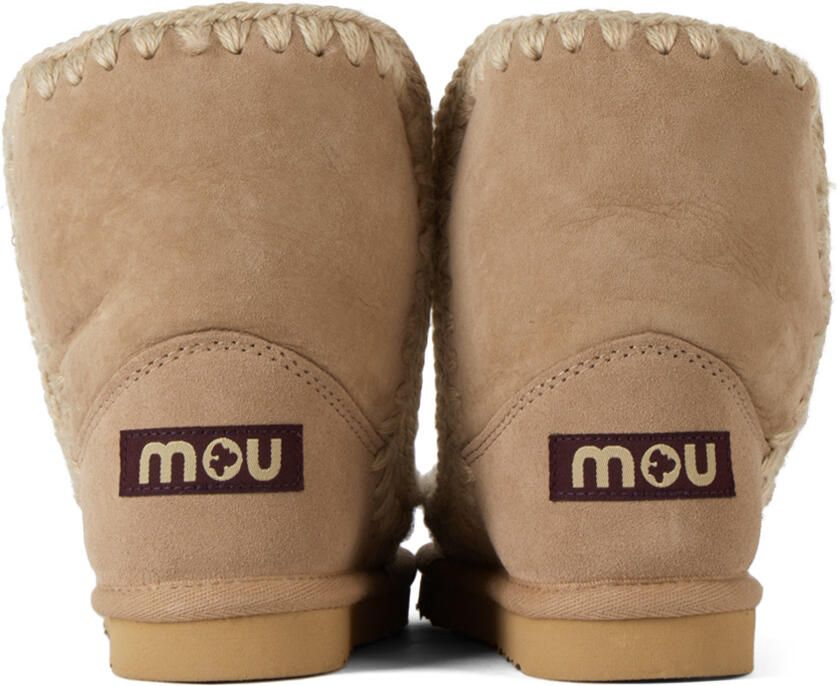 Mou Kids Taupe Ankle 18 Boots - Picture 3