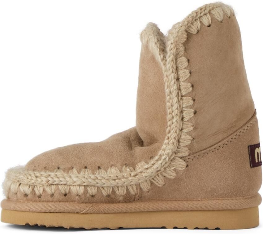 Mou Kids Taupe Ankle 18 Boots
