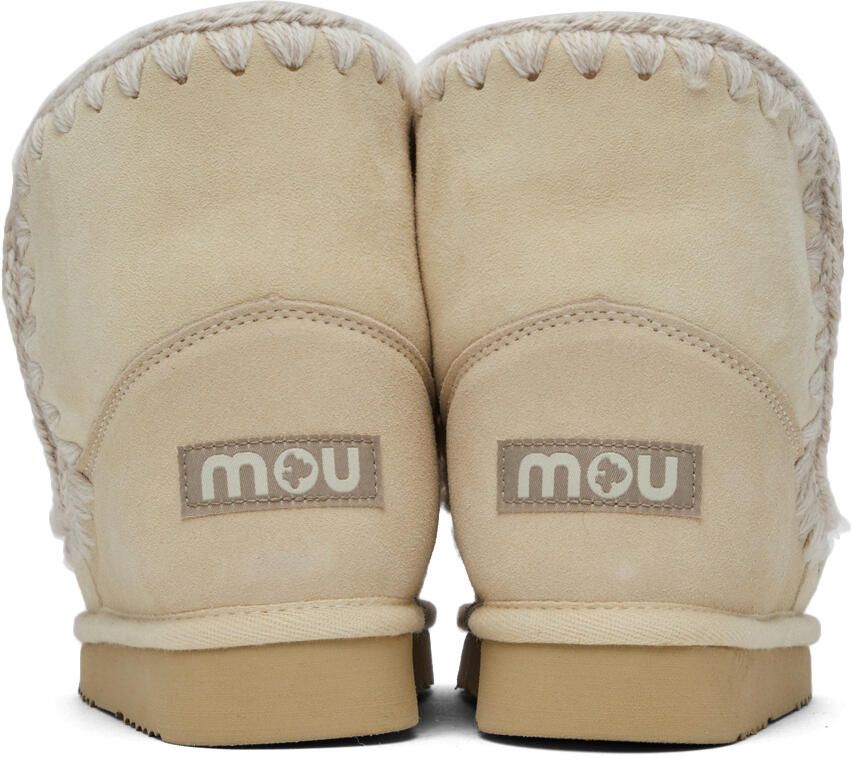 Mou Off-White Suede Ankle 18 Boots - Picture 2