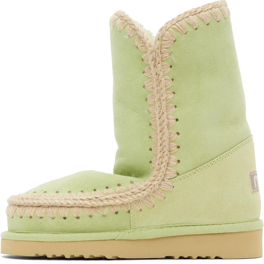 Mou SSENSE Exclusive Green 24 Boots