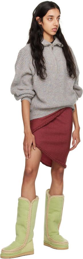 Mou SSENSE Exclusive Green 40 Boots - Picture 4