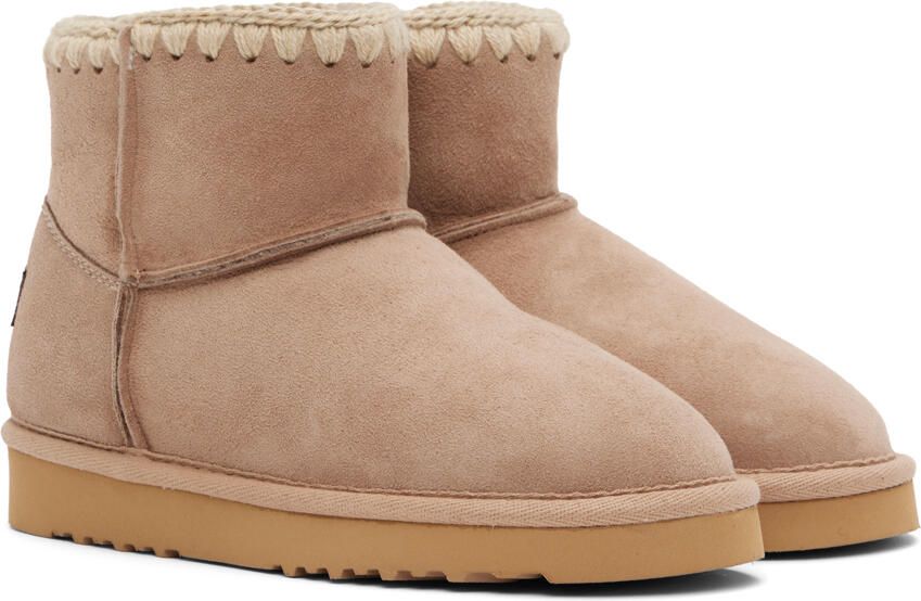 Mou Taupe Classic Boots - Picture 3