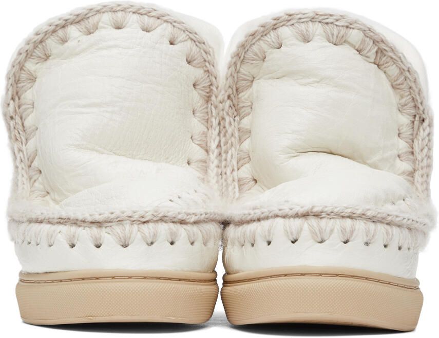 Mou White Sneaker Boots - Picture 3