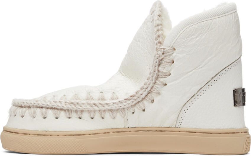 Mou White Sneaker Boots - Picture 4