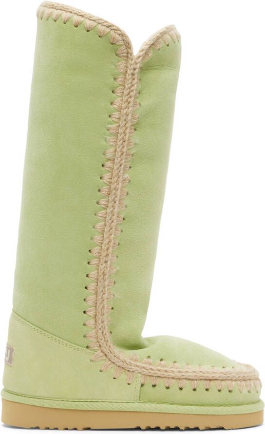 Mou SSENSE Exclusive Green 40 Boots - Picture 2