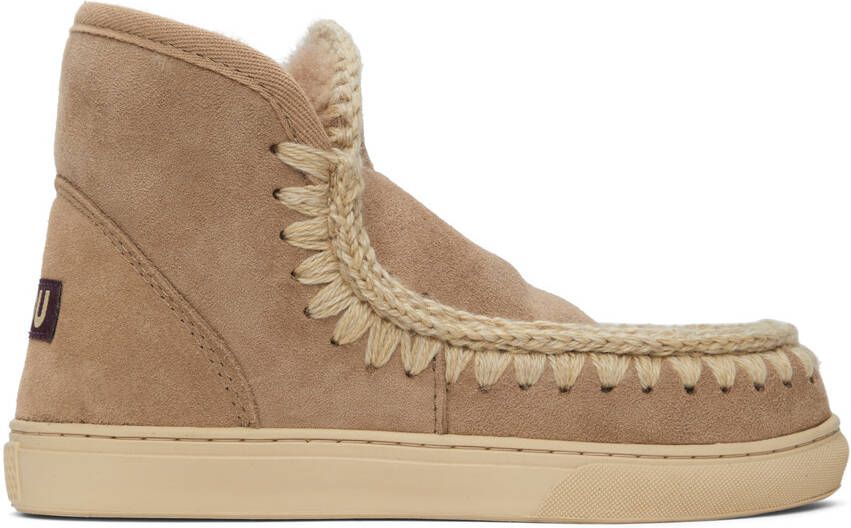 Mou Taupe Sneaker Boots - Picture 5