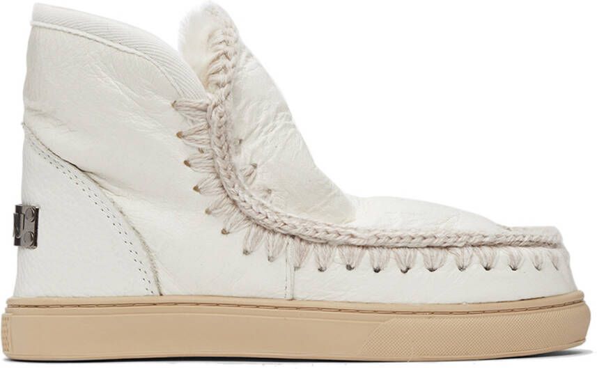 Mou White Sneaker Boots - Picture 5