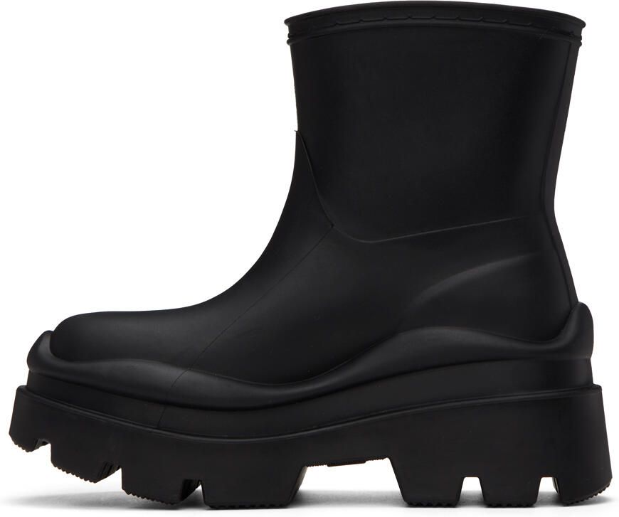 MSGM Black Supergomma Boots - Picture 2