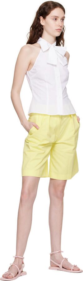 MSGM Pink Bow Flat Sandals - Picture 4