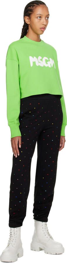 MSGM White Lace-Up Boots - Picture 4