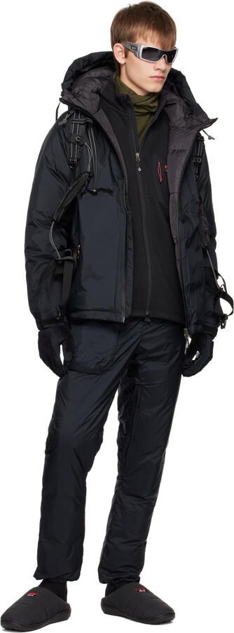 NANGA Black Subu Edition Quilted Slippers - Picture 3