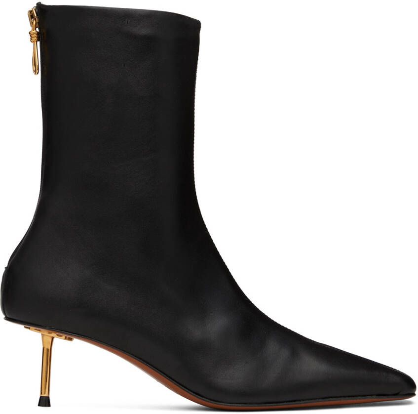 Nanushka Black Talli Ankle Boots