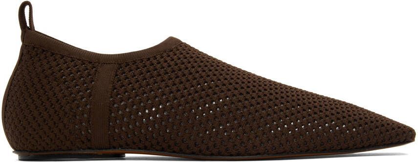 Nanushka Brown Buju Loafers - Picture 5