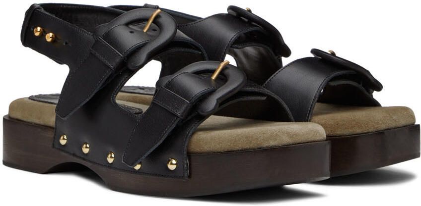Nanushka Black Mahalia Sandals - Picture 2
