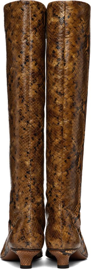 Nanushka Tan Pippa Tall Boots - Picture 4