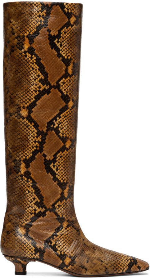 Nanushka Tan Pippa Tall Boots - Picture 2